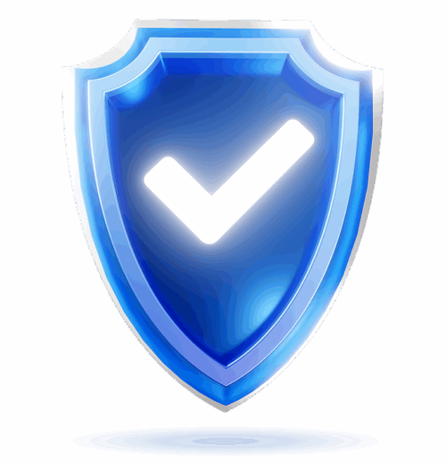 crest with check icon