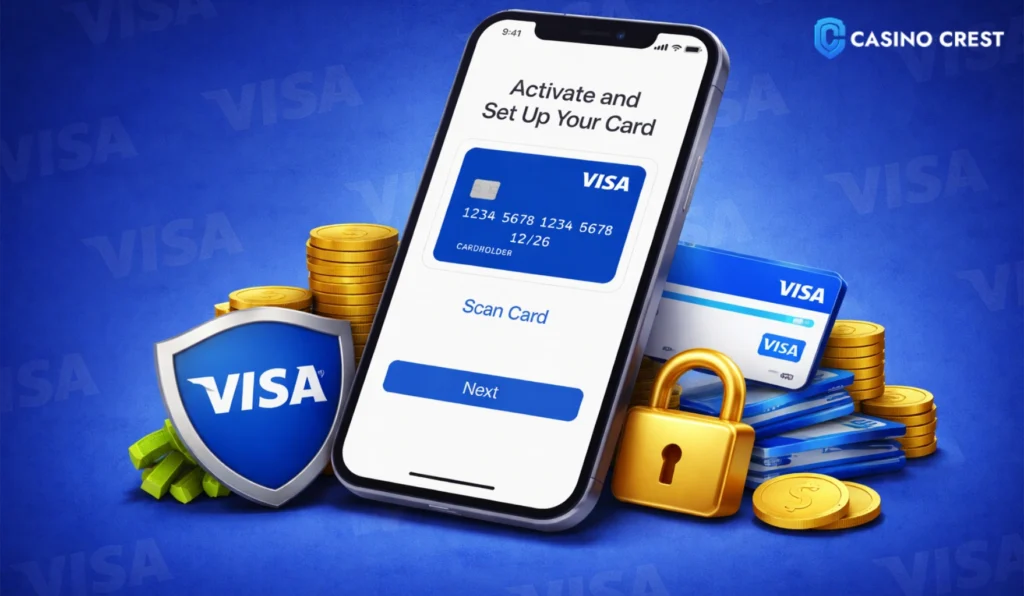 Visa casino payment method, Activate Visa Card Casino Crest