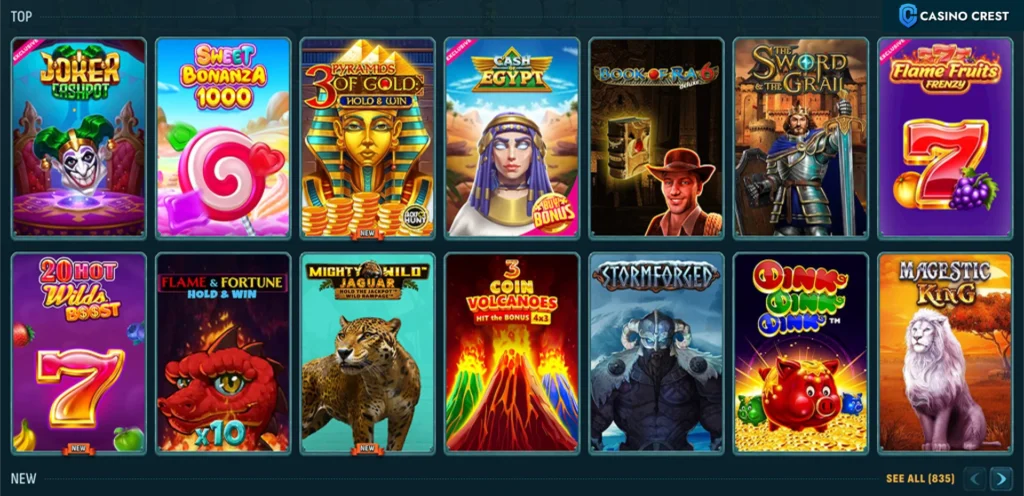 LaraBet Online Casino, LaraBet Games, LaraBet Casino Crest