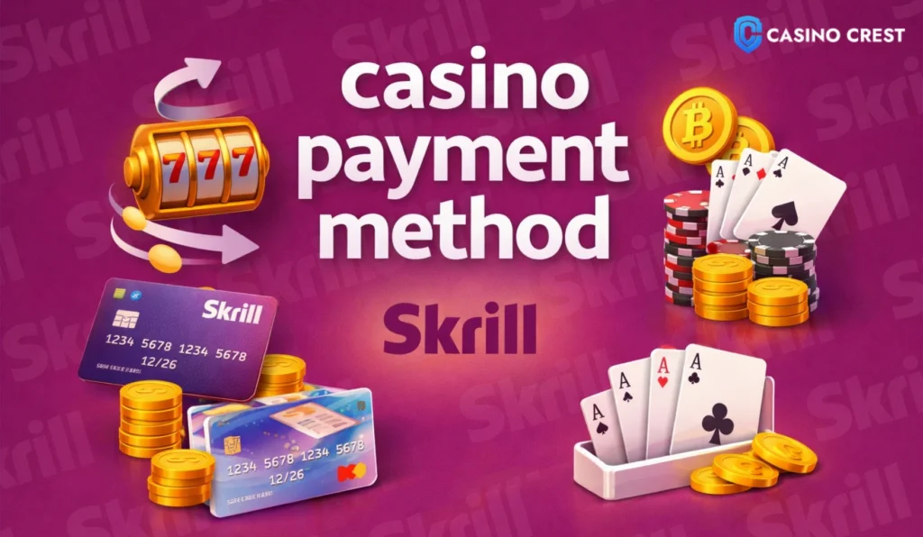 Casinmo Paymnet Method Skrill, Skrill Casino Crest