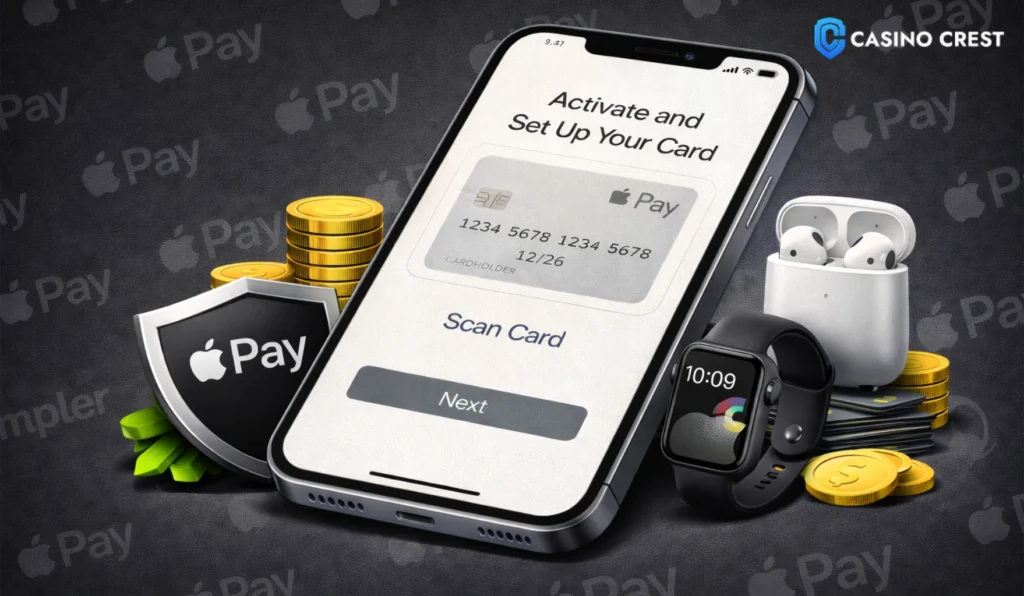 pple pay casino payment method card acrivation casino crest