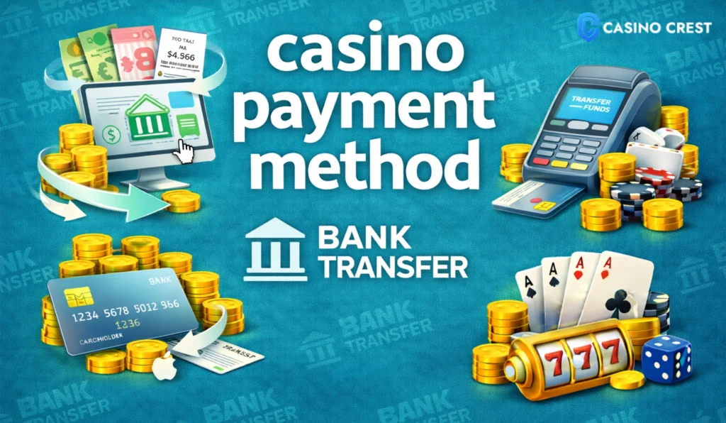 Bank Transfer Casino Payment Methods Casino Crest
