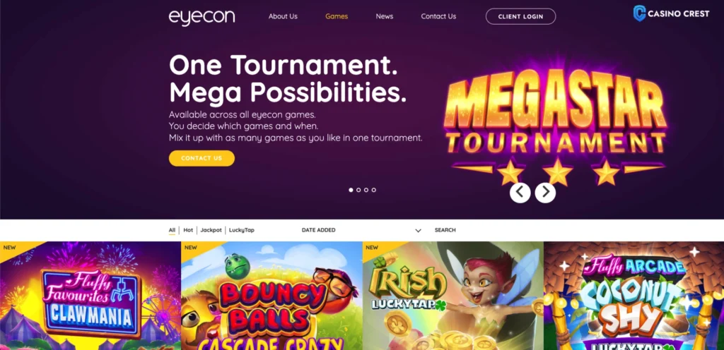 Eyecon Slot Provider, Eyecon Casino Crest
