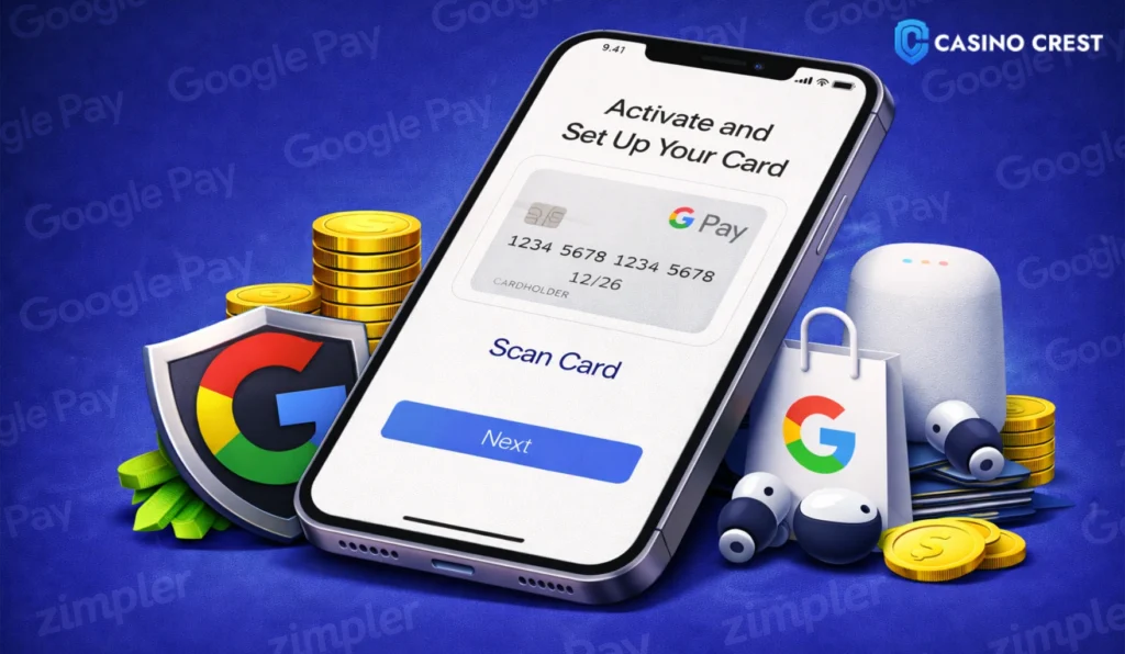 google pau activate card casino crest