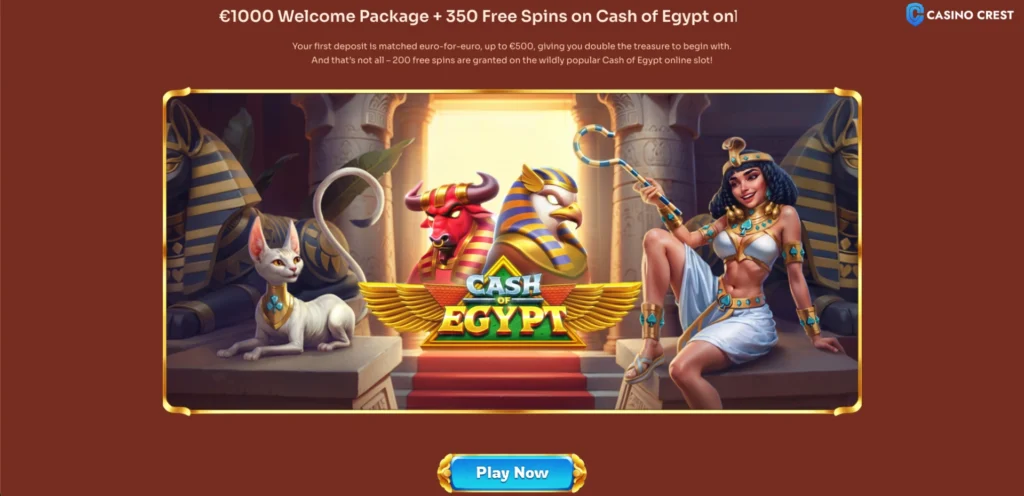 Cleobetra Casino Promotions, Cleobetra Casino Crest