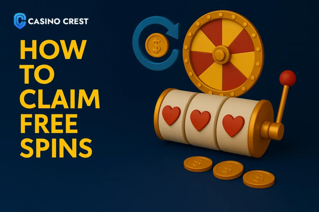 How to claim free spins