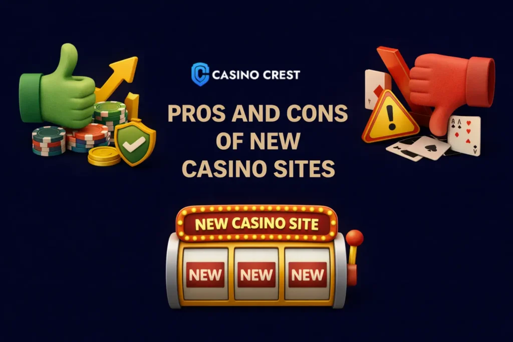 Pros and Cons of New Casino Sites