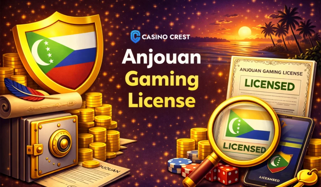 Anjouan Gaming LIcence Overview Casino Crest