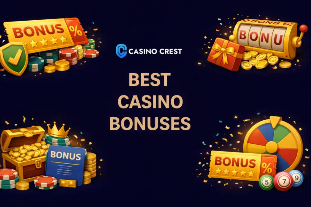 Best Casino Bonuses, Best Casino Bonuses Online, Best Casino Bonuses Casino Crest