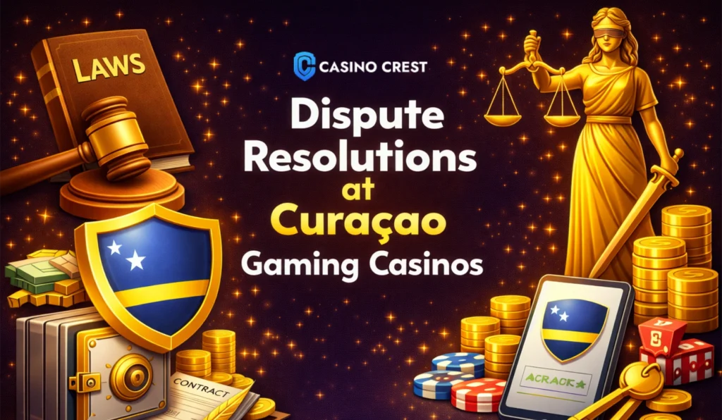 Dispute Rosilutions at Curacao Gaming Caisnos Casino Crest
