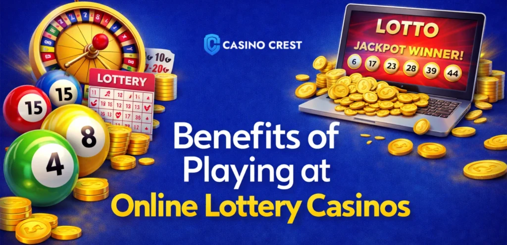 Benefits of playing at Online Lottery Casino Crest