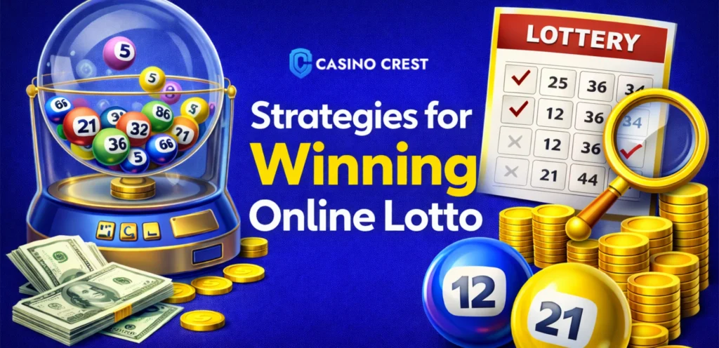 Strategies for Winning online lotto at Casino Crest, Online Lotto Casino Crest