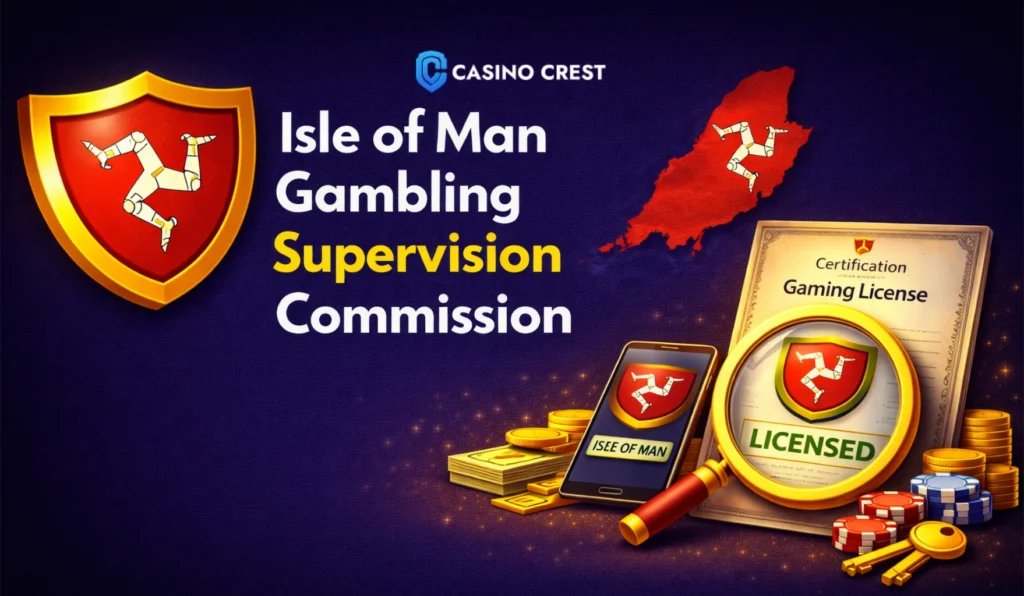 Isle of Man Gambling Supervision Commission Casino Crest