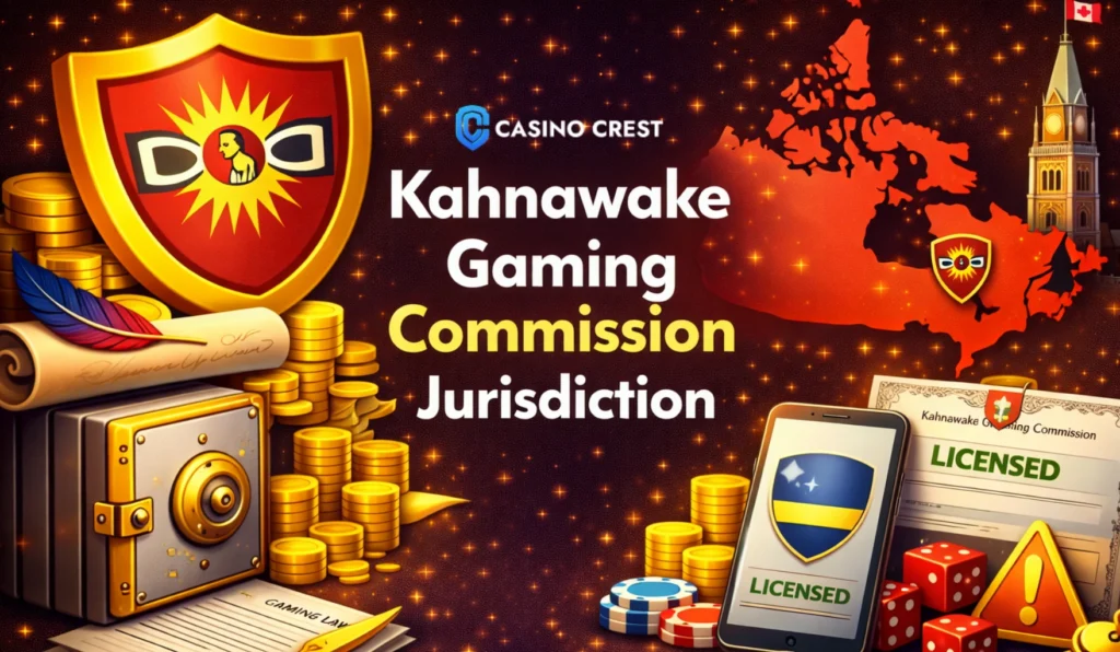 Kahnawake Gaming Commission Jurisdiction Casino Crest