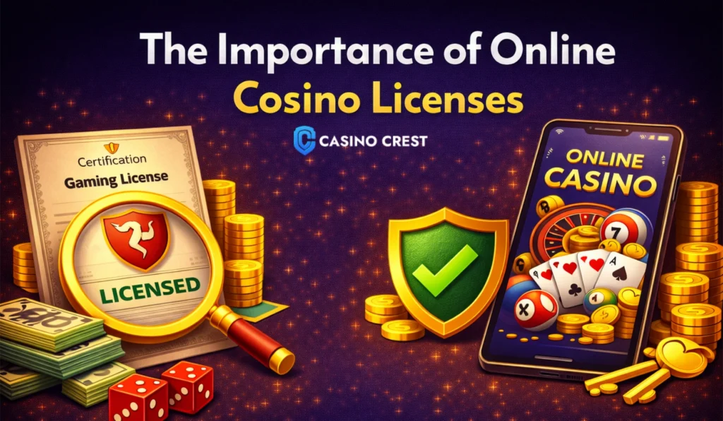 The importance of online casino licences casino crest