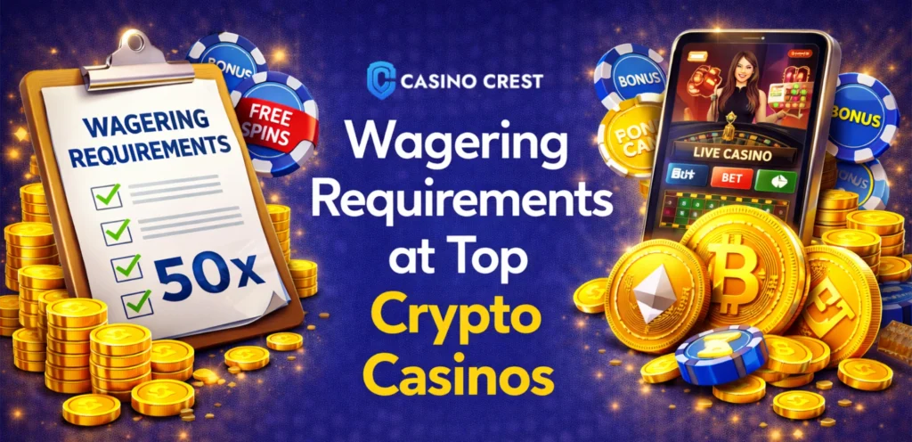 Wagering Requirements at top crypto Casino Crest